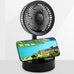 A9 Retractable Folding Fan Mini Portable Desktop Pocket Outdoor Handheld Silent Desktop