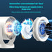 Bedroom Kitchen Wall-mounted Mini Usb Charging Circulating Fan Lamp