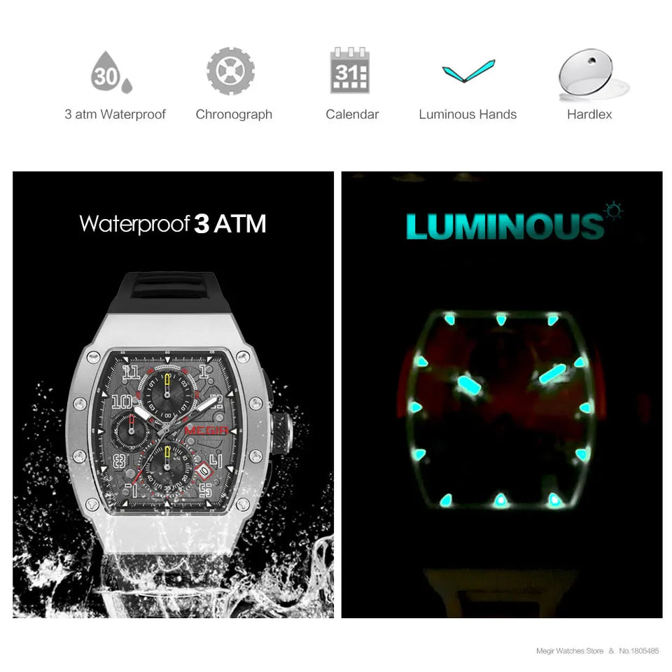 316 Stainless Steel Quartz Watch