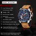 Leather Strap Luxury Waterproof Sport Quartz Hombre