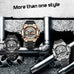 LIGE Men Military Watch