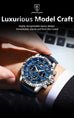 POEDAGAR Luxury Man Watch