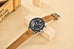 Leather Strap Luxury Waterproof Sport Quartz Hombre