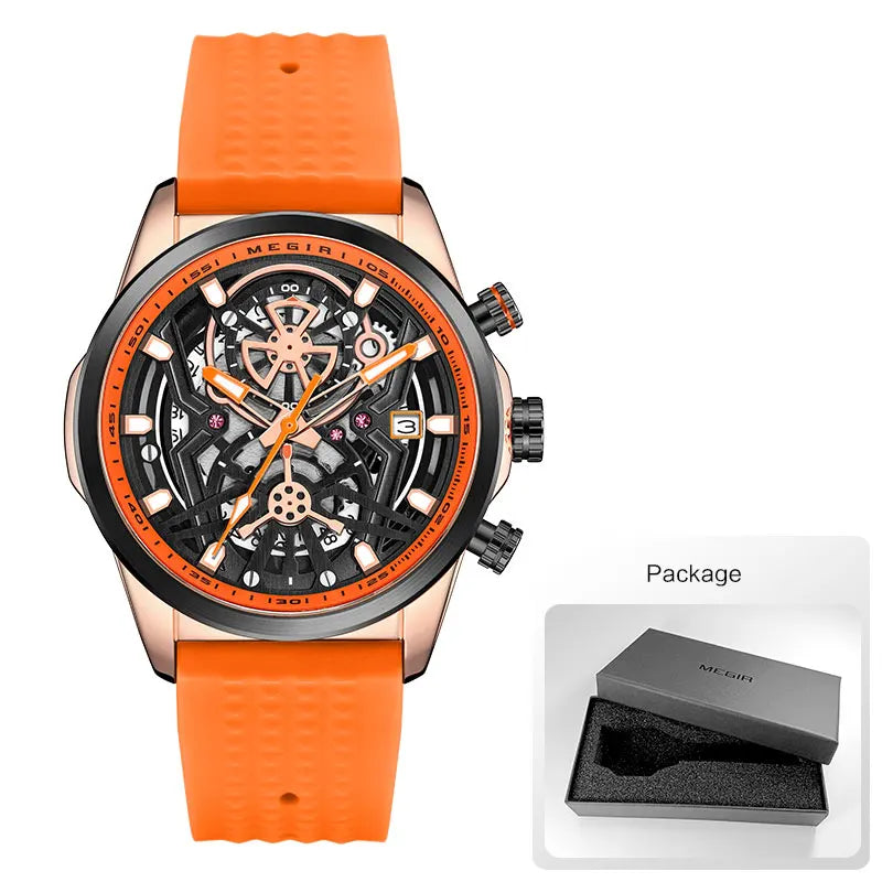 MEGIR Chronograph Quartz Watch Men