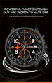 Airplane Chronograph Men's Watches