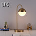 Golden Table Lamp Hotel Decoration